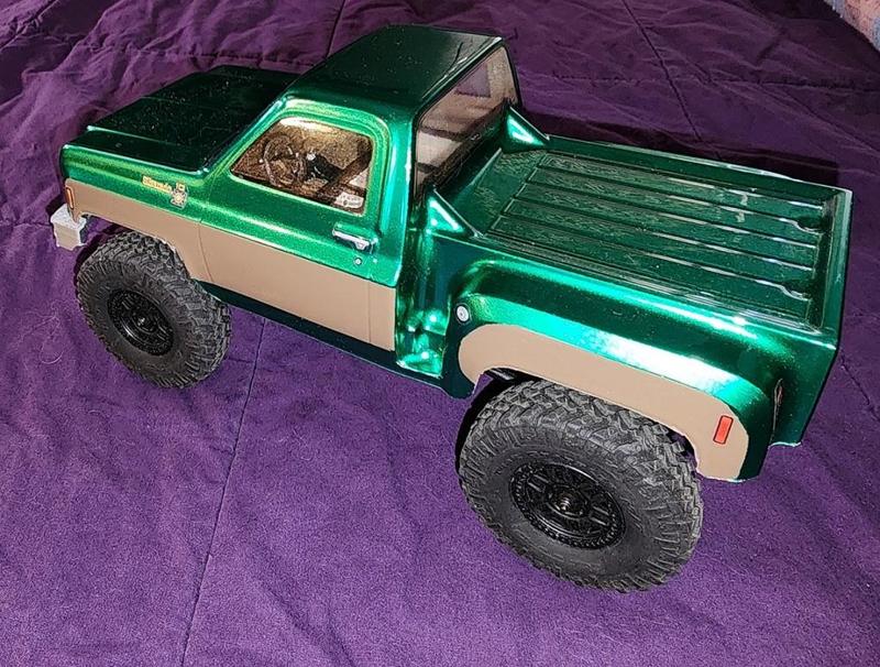 SCX24 Chevy K-10 parts