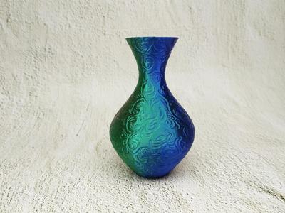 Simple Floral Pattern Vase | Small