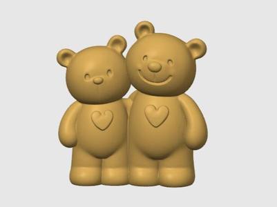 Pair of bears Couple Teddy Teddy bears