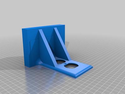Outlet Shelf for String Trimmer Battery