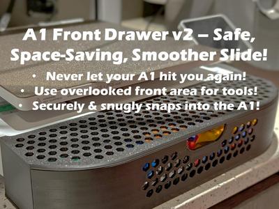 A1 Front Drawer v2 | Storage | Organizer