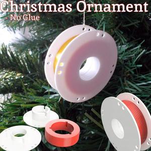 Filament Reel Christmas Ornament