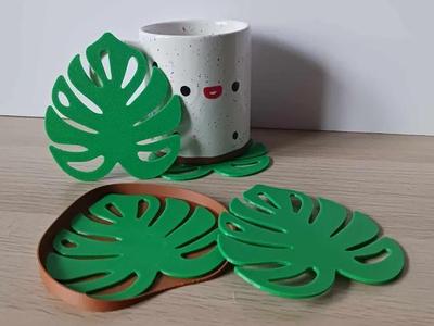 Monstera Plants Coaster