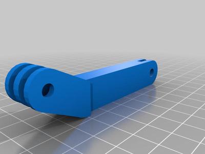 Custom Go Pro Arm, No Holes