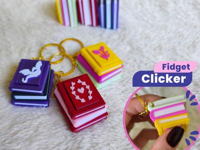 Fidget Clicker Mini Books