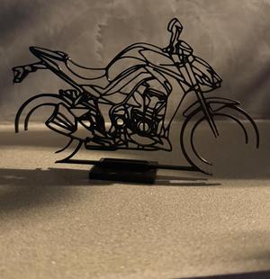 Kawasaki Z1000 desk decoration