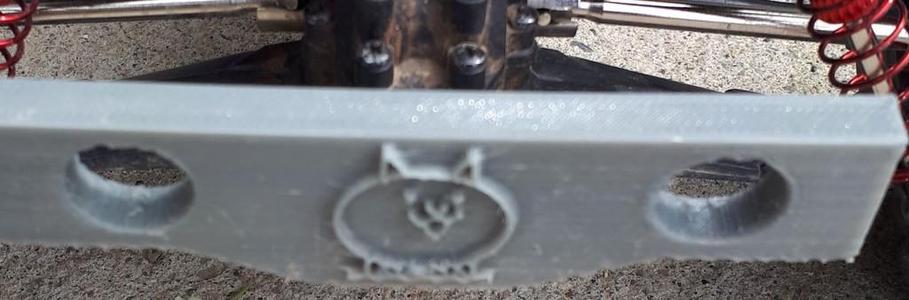 Front bumper of HOSIM 1 10 Scale (RC Truck)