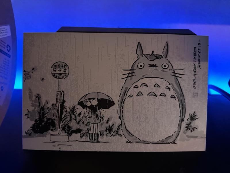 Totoro Iconic Moment - HueForge