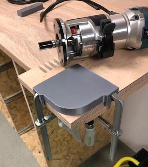 Router Jig Trimming Radius 