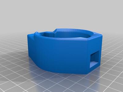 tesla j1772 adapter lock - improved version