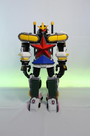 SUPER ZEO MEGAZORD – CHOJU GATTAI OHBLOCKER / POWER RANGERS - OHRANGER (FULL COLOR - NO SUPPORTS)