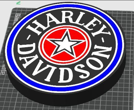 harley davidson light box