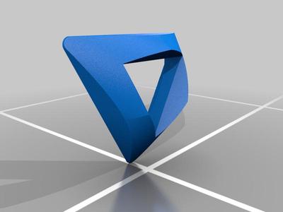 Triangle with relief radius's