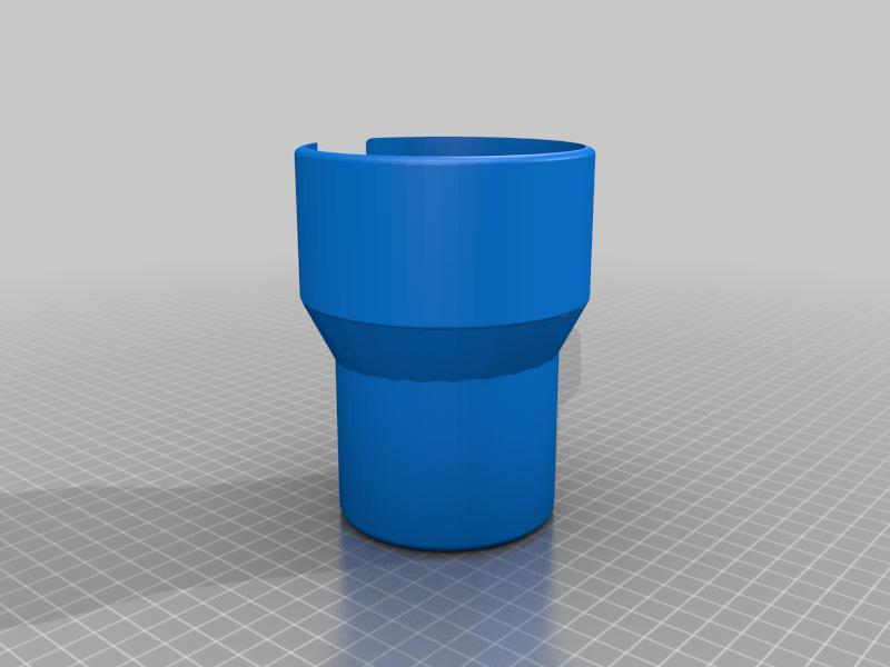 Toyota Sequoia/Tundra Cup Holder Adapter for Mugs and Skinny Bottles