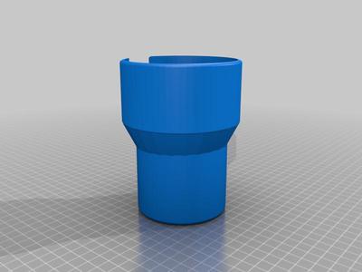 Toyota Sequoia/Tundra Cup Holder Adapter for Mugs and Skinny Bottles