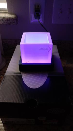 MOONLIGHT NIGHTLIGHT PLANTER My Entry for the MyMiniMaker 3D Design Competition