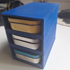 Altoids push relase impilable holder