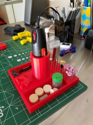 rotary tool caddy
