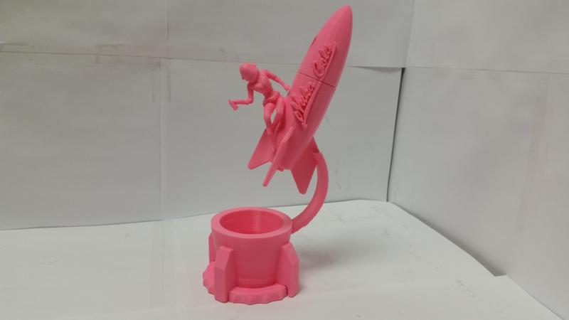 Nuka Cola - Rocket Girl Plant Pot