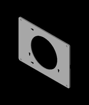 iPad mini wall mount photo frame