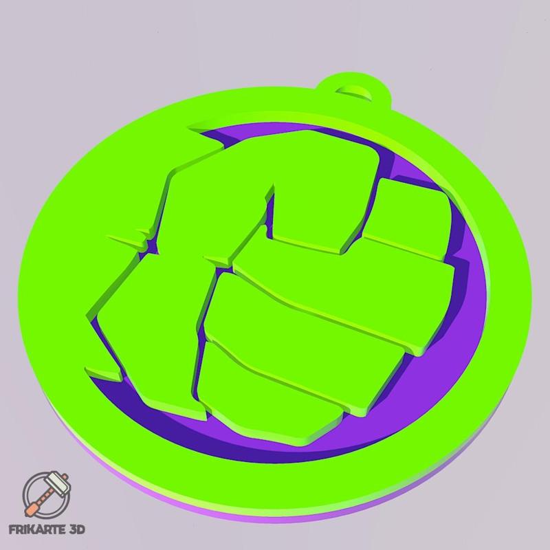 Hulk Hand Keychain