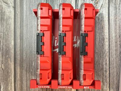 Milwaukee Packout Bit Case Wall Storage New Style
