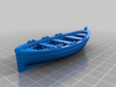 1700 Launch Boat 1/50