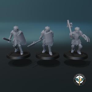 Knights with Modular Weapons