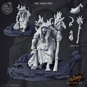 Swamp Witch (Pre-Supported)