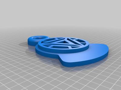 Customizable Dog Tag - Iron Man Arc Reactor