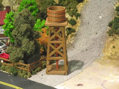 HO Scale Western Water Tower