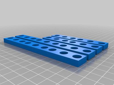 3U and 2U Rack 6.35 mm offset