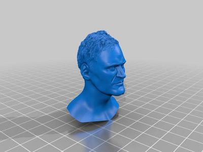 Quentin Tarantino Head