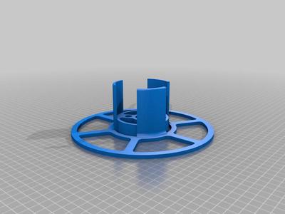 collapsible coil for filament