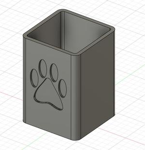 Dog footprint organizer