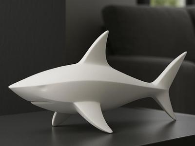 Shark Sculture - Home Decor
