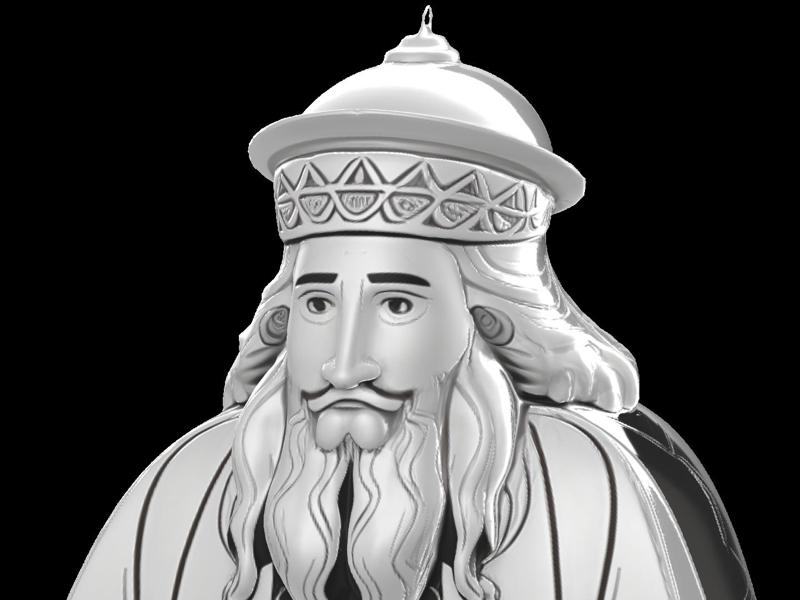 Wise Man Ornamental Bust