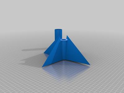 Fully 3d printable model rocket (24mm motor)