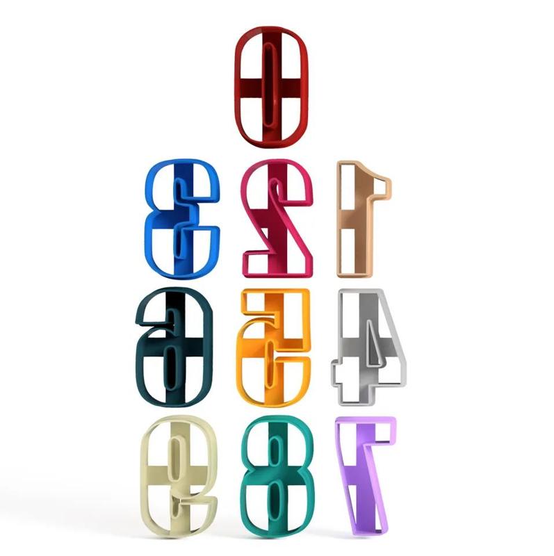 Cookie cutters Numbers (Set 3)   