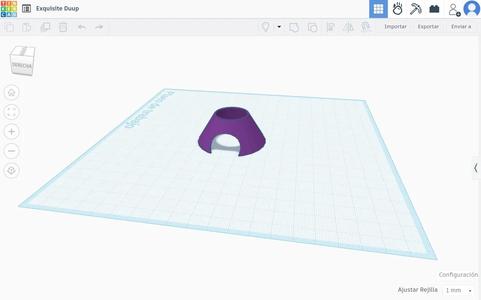 Base para cohete a presión   