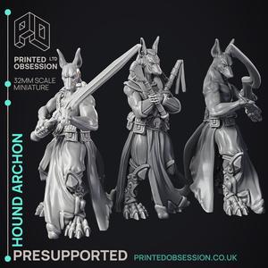 Hound Archon - Celestial - PRESUPPORTED - Heaven Hath no Fury - 32mm scale