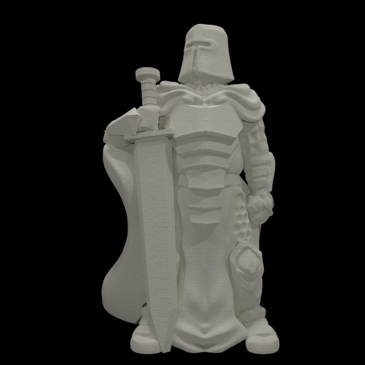 Knight w/Greatsword (28mm/Heroic scale)