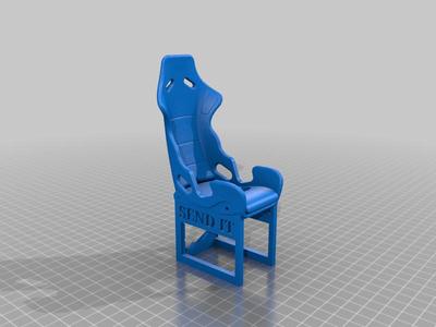 Recreated Recaro Seat Charging Stand