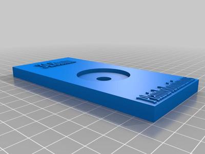 Keyring holder and slides
