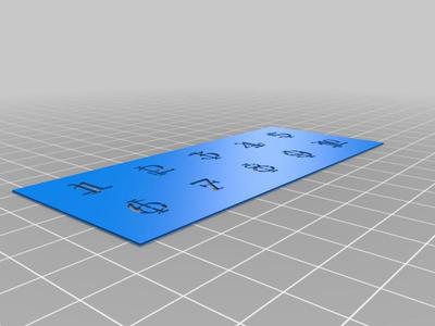 Stencil Number Warhammer