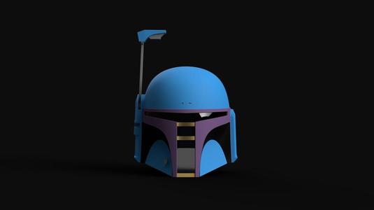 Deathwatch Helmet from The Mandalorian