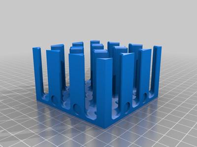 Dropper Bottle Rack With Magnet Slots