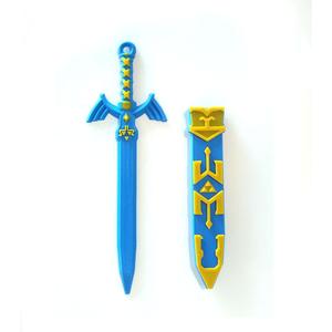 Zelda sword keychain