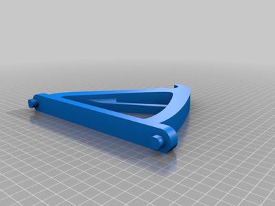 Bionic Filament holder with Metal Shelf Tabs