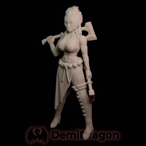  Sharog  - Female Orc Warrior (Pre-Supported)